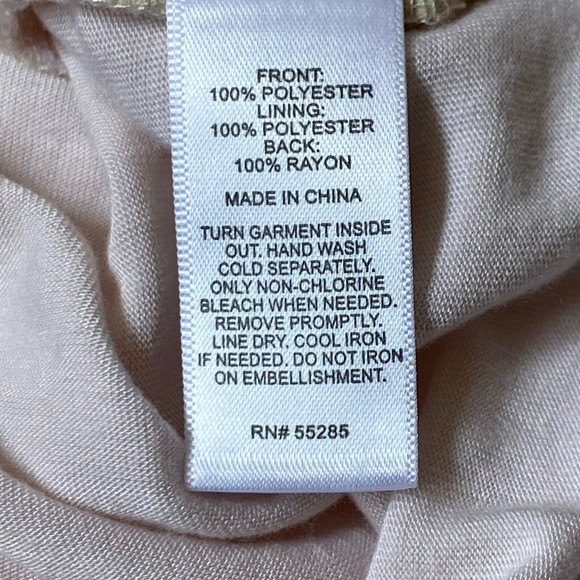 Express Tank Top Womens Small Cream with Multicolor Sequins Front Lined READ - Picture 8 of 12